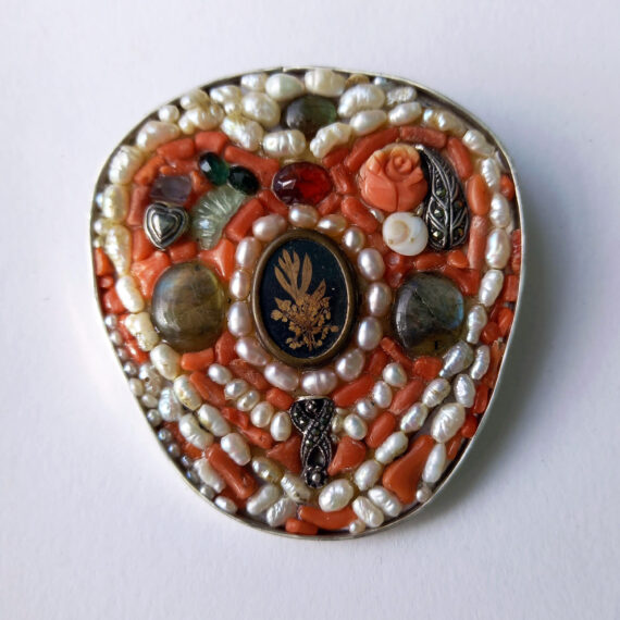 Spilla micro mosaico handmade Collection spille vintage